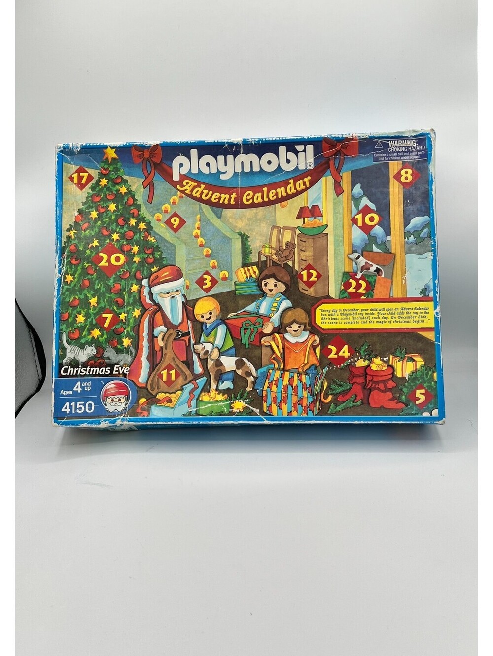 Playmobil 2003 Christmas Eve Advent Calendar 4150